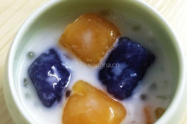 芋圆椰汁西米露的做法图解8