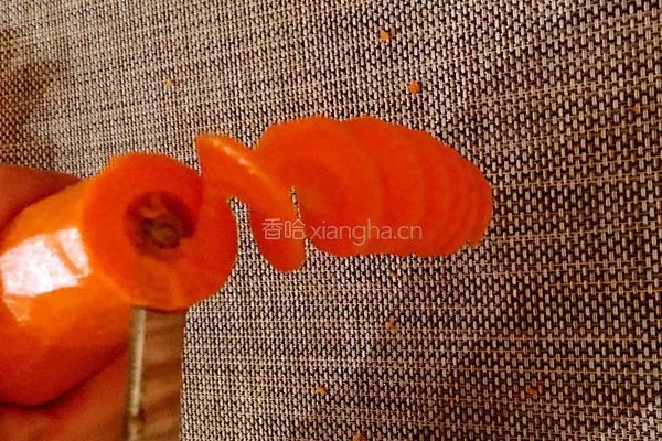 红萝卜花的做法图解6