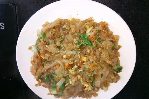 DIY炒河粉的做法图解5