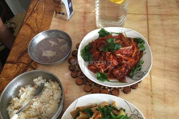干豆腐韭菜苔的做法图解4