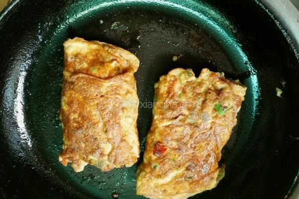 秋葵omelet的做法图解3