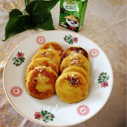 香煎甜薯豆沙饼的做法[图]