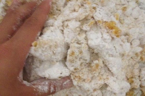 香煎甜薯豆沙饼的做法图解4
