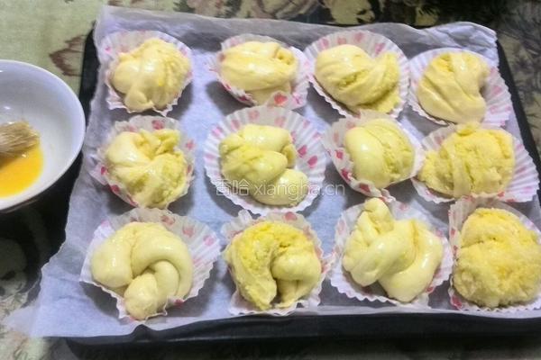 椰蓉花色小餐包的做法图解20