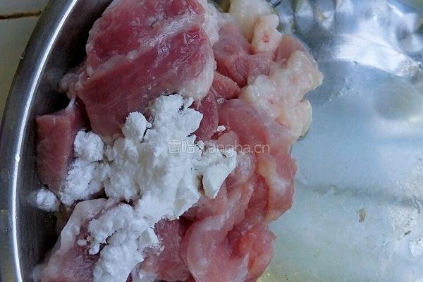 菜花炒肉片的做法图解3