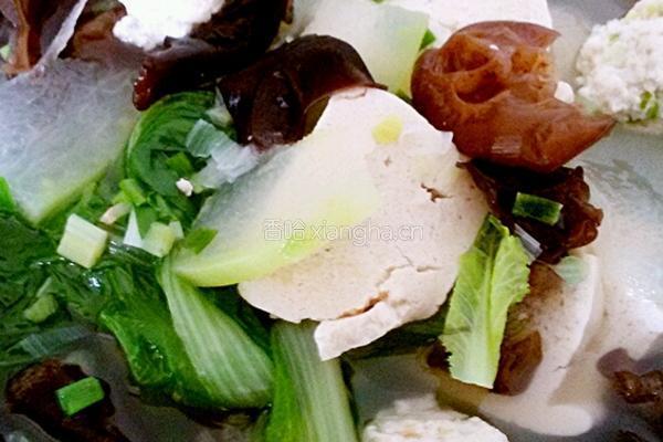 杂蔬鸡肉丸子汤的做法图解7