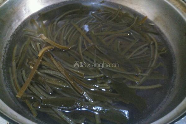 凉拌海带的做法图解3