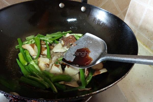 杭椒肉丝炒茶干的做法图解8