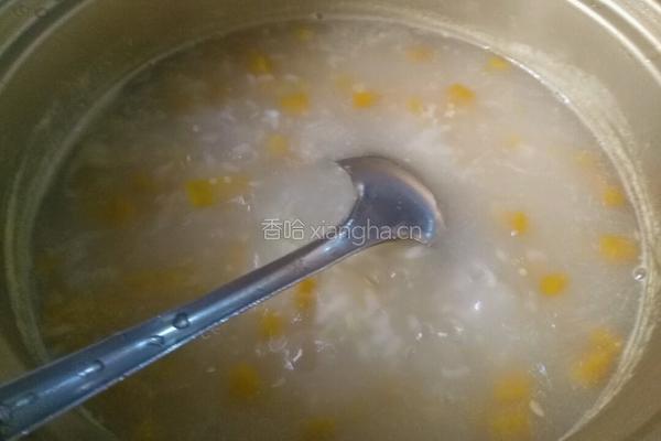 糯米南瓜燕麦粥的做法图解5