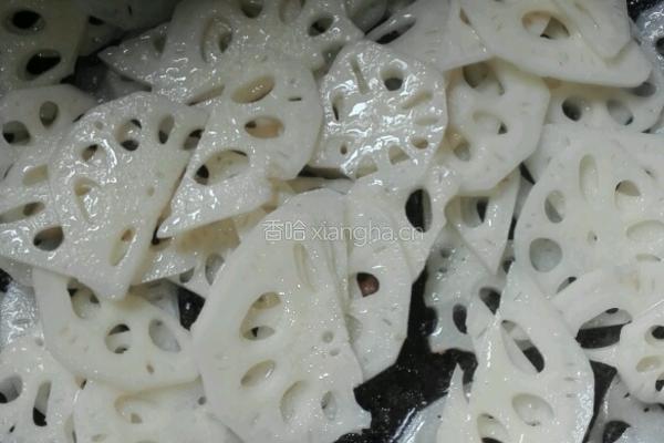 清炒藕片的做法图解4