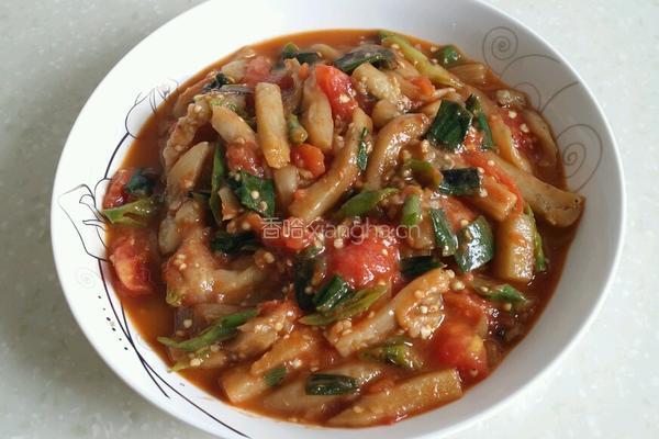 西红柿炒茄子
