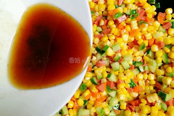 黄金玉米粒的做法图解8