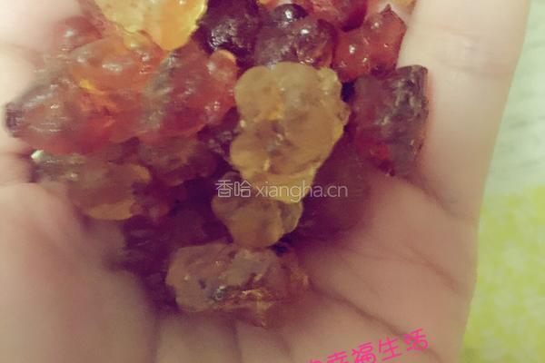 桂花桃胶皂米羹的做法图解1