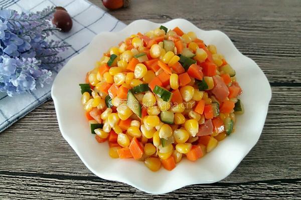 黄金玉米粒的做法图解10