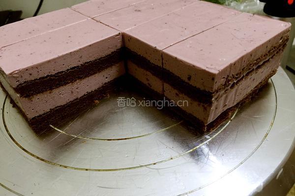 蓝莓慕斯蛋糕的做法图解10
