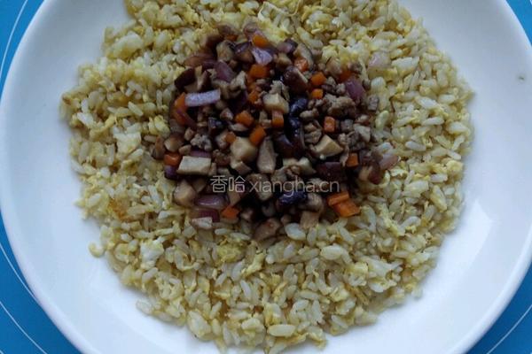 帽子炒饭的做法图解4