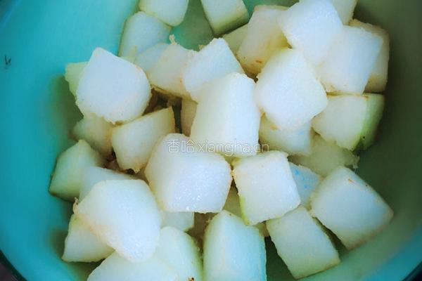 荔枝肉焖冬瓜的做法图解12