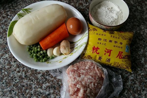 飘香藕肉饼的做法图解1