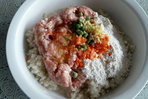 飘香藕肉饼的做法图解6