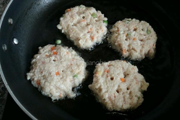 飘香藕肉饼的做法图解9
