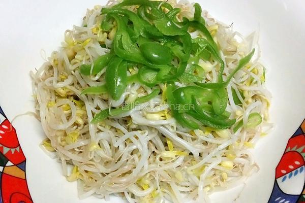凉拌绿豆芽的做法图解9