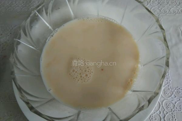 榴莲炖奶的做法图解3