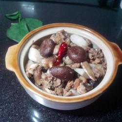 香菇山药蒸土鸡的做法[图]