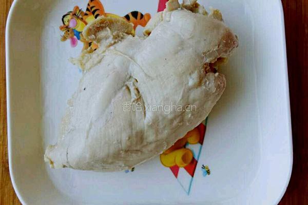 凉拌麻辣鸡丝的做法图解3