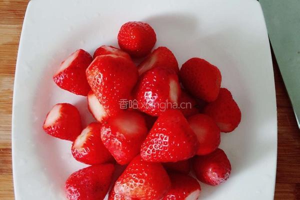 紫薯草莓球的做法图解3