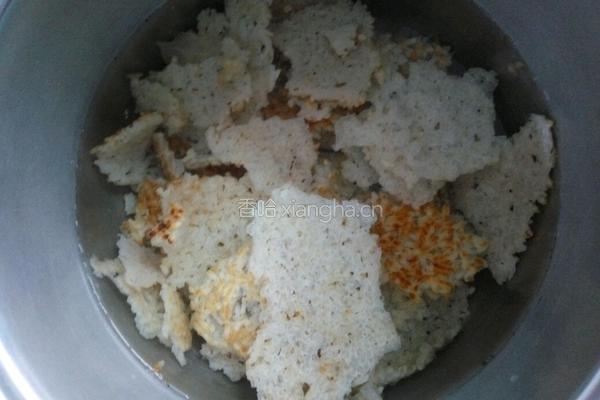 土灶锅巴粥的做法图解3