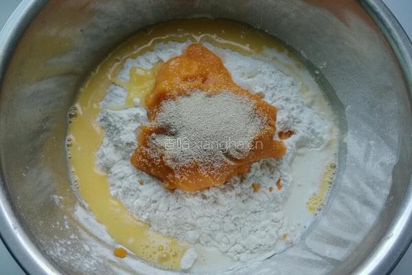 南瓜土司的做法图解2