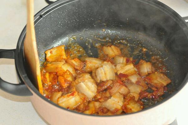 蒜苗小炒肉的做法图解8