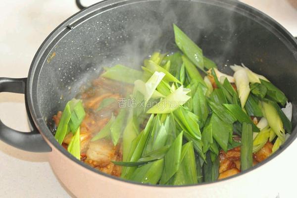 蒜苗小炒肉的做法图解9