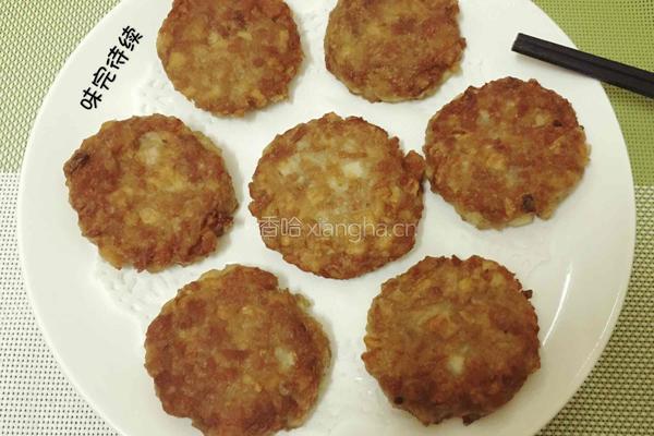 香煎藕饼的做法图解14