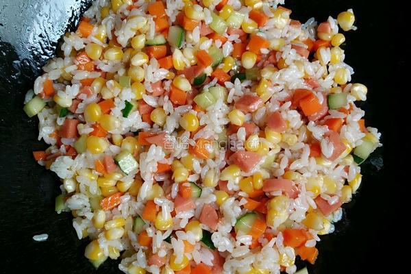 黄金炒饭的做法图解10