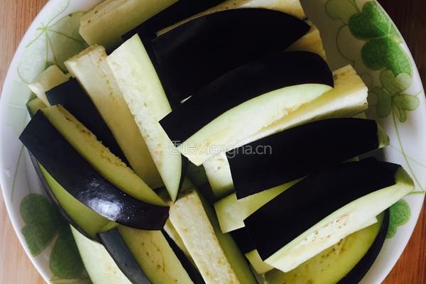 肉末豆豉茄子的做法图解4