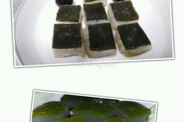 抹茶桂花冻的做法图解6