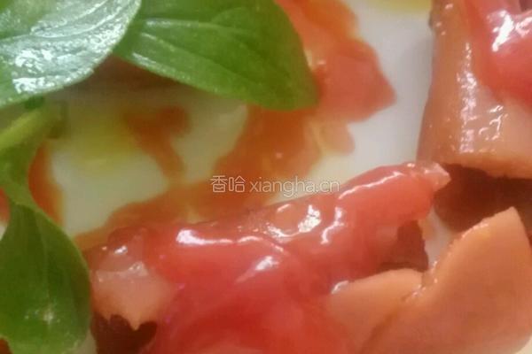 火腿肠裹猪肉的做法图解7