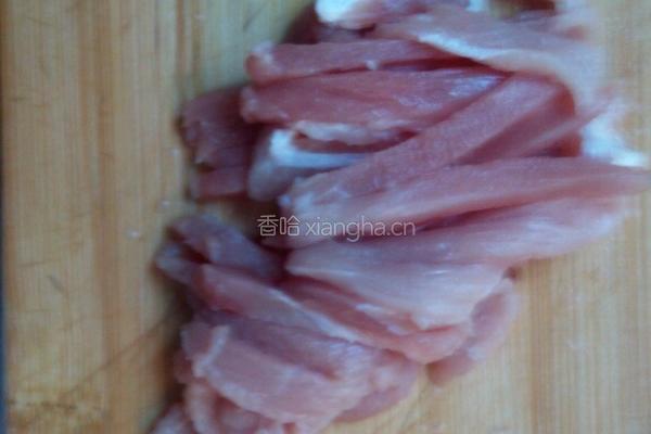酸辣肉丝藕片的做法图解3