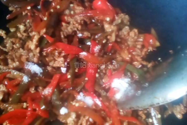 辣椒炒肉的做法图解7