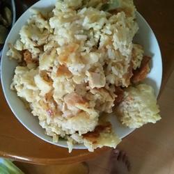 鸡蛋鱼香米饼的做法[图]