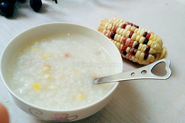 玉米粥的做法图解3