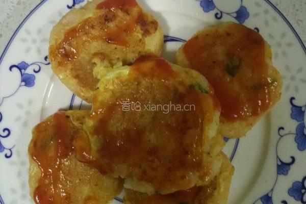 鸡蛋土豆饭饼的做法图解8