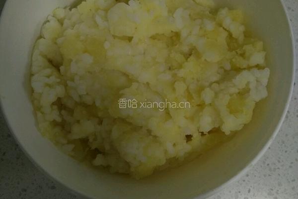 鸡蛋土豆饭饼的做法图解3