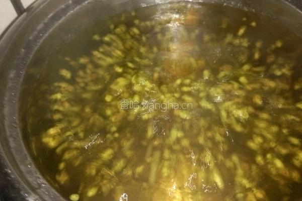 绿豆白米粥的做法图解4