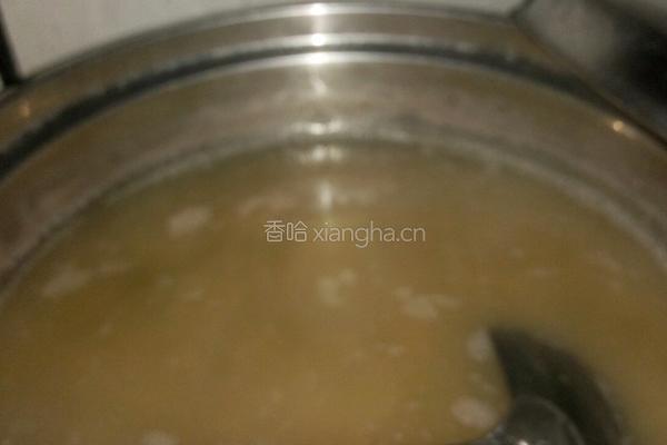绿豆白米粥的做法图解7