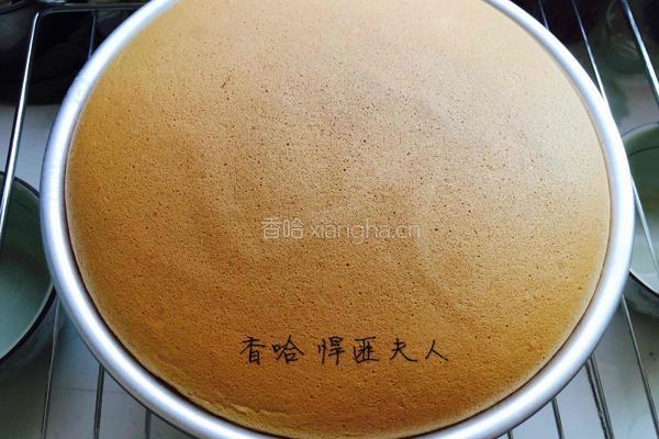烫面戚风蛋糕（8寸）的做法图解16