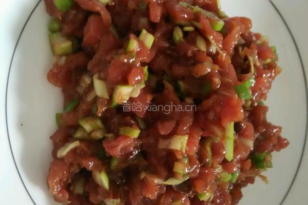 葱香肉卷的做法图解3