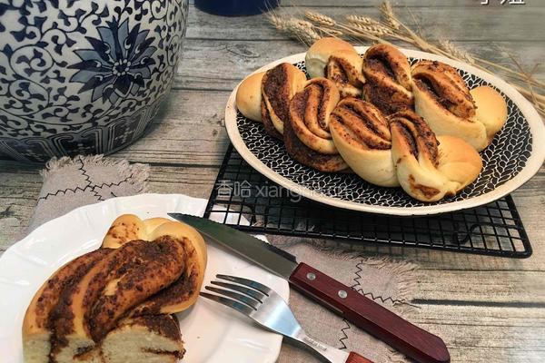 黑糖麻酱麻花包的做法图解17