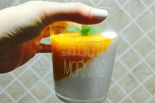 芒果椰奶冻的做法图解6